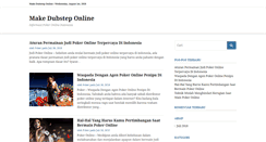 Desktop Screenshot of makedubsteponline.com