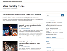Tablet Screenshot of makedubsteponline.com
